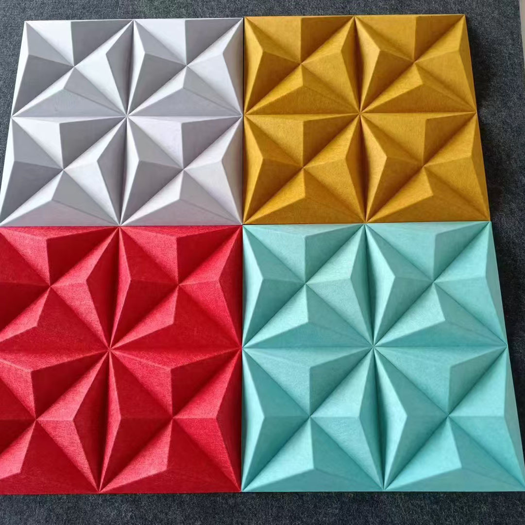 3D acoustic panels